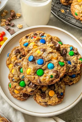 Flourless Monster Cookies
