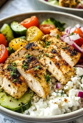 Greek Chicken Bowls