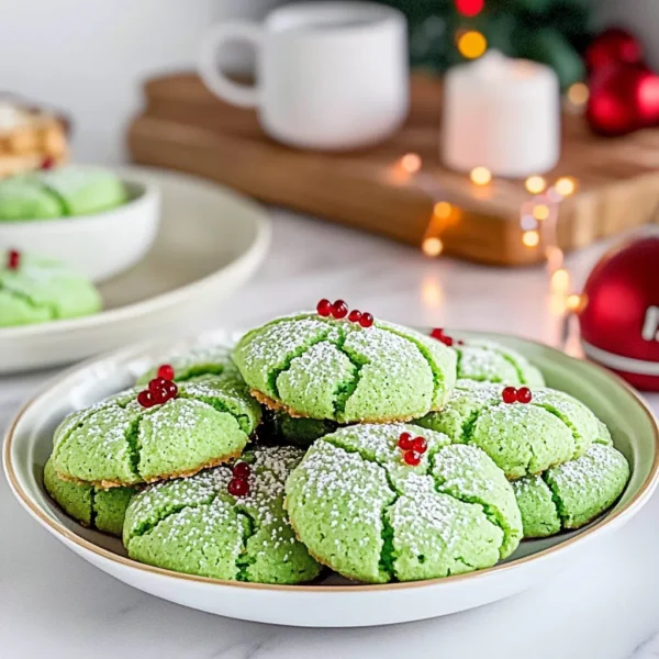 GRINCH COOKIES