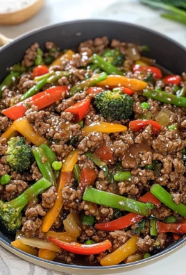 Ground Beef Stir Fry