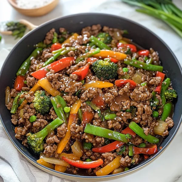 Ground Beef Stir Fry