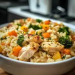 Healthy Chicken and Rice Casserole