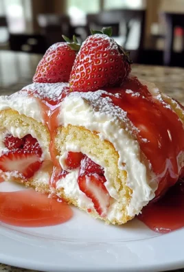 Heavenly Strawberry Shortcake Cheesecake Rolls in 8 Simple Steps