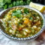 How to Make Green Tomato Salsa : A Fresh and Zesty Recipe for Every Season