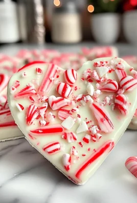 Irresistible Peppermint Bark Candy Cane Hearts
