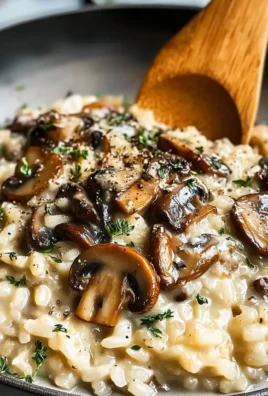 Irresistible Wild Mushroom Risotto