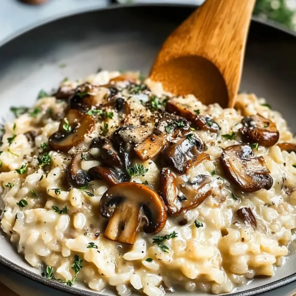 Irresistible Wild Mushroom Risotto