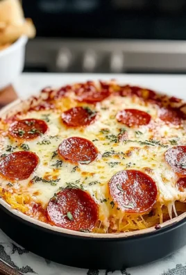 Keto Spaghetti Squash Pizza Casserole