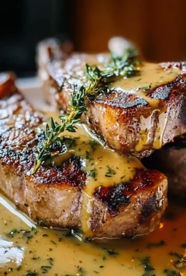 Lamb Chops with Mustard Thyme Sauce : A Rich, Elegant Dinner Made Easy
