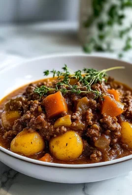 One-Pot Ground Beef Stew