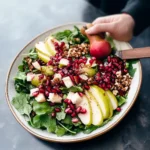 Pear Pomegranate Salad
