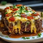 Philly Cheesesteak Meatloaf