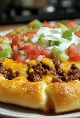 Pillsbury Crescent Roll Taco Bake