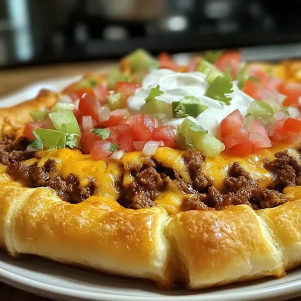 Pillsbury Crescent Roll Taco Bake