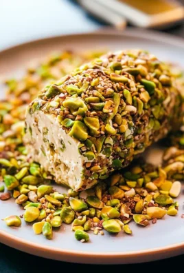 Pistachio Goat Cheese Ball
