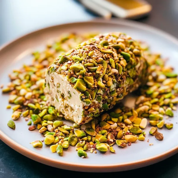 Pistachio Goat Cheese Ball
