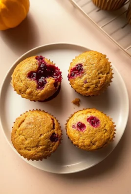 PUMPKIN CRANBERRY MUFFINS