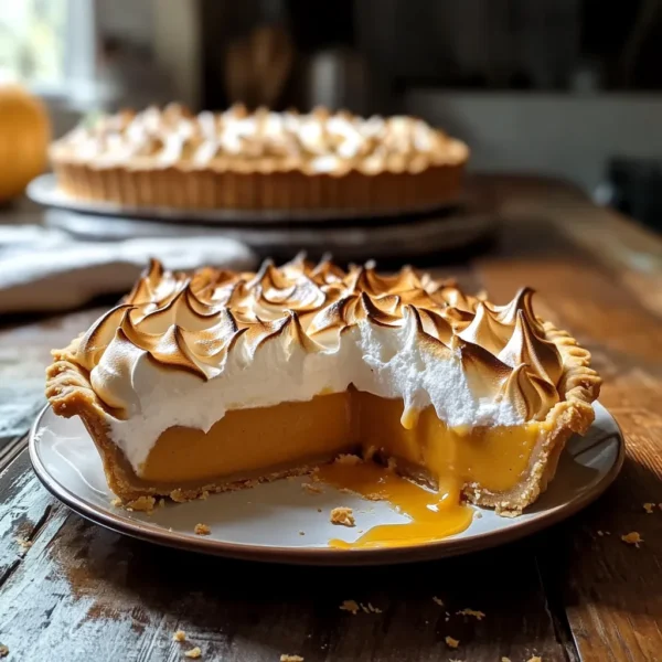 Pumpkin Meringue Pie Recipe - Light, Fluffy & Fall-Perfect