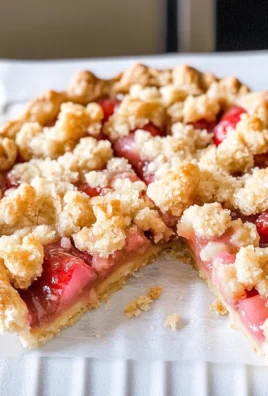 Rhubarb Crumble Tart