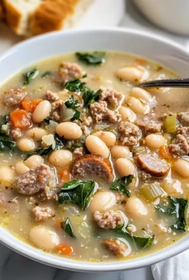 Sausage and White Bean Soup