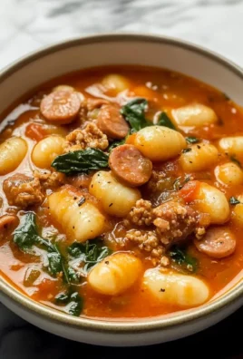 SAUSAGE GNOCCHI SOUP
