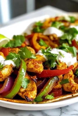 Sheet Pan Chicken Fajitas