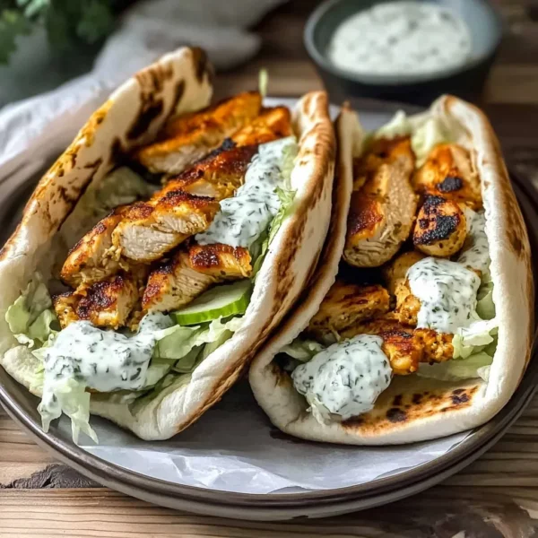 Sheet Pan Chicken Pitas With Herby Ranch
