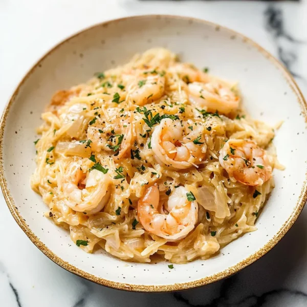 SHRIMP SCAMPI ORZO
