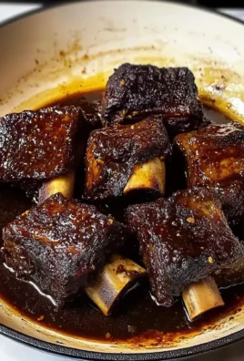 Simple Balsamic Bourbon Short Ribs