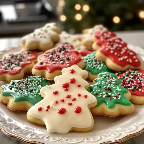 Soft Christmas Sugar Cookies That Melt in Your Mouth!