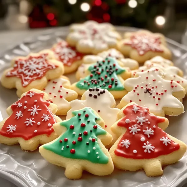 Soft Christmas Sugar Cookies That Melt in Your Mouth!