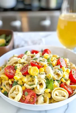Summer Corn, Tomato, and Tortellini Pasta Salad