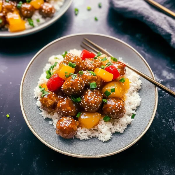 Sweet and Sour Meatballs Recipe
