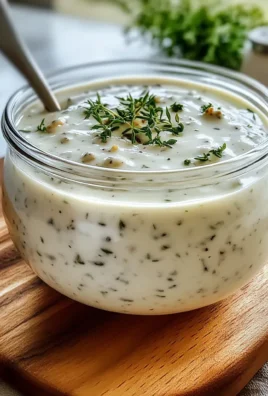 THE BEST HOMEMADE RANCH DRESSING