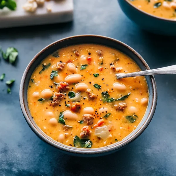 White Bean and Sausage Soup