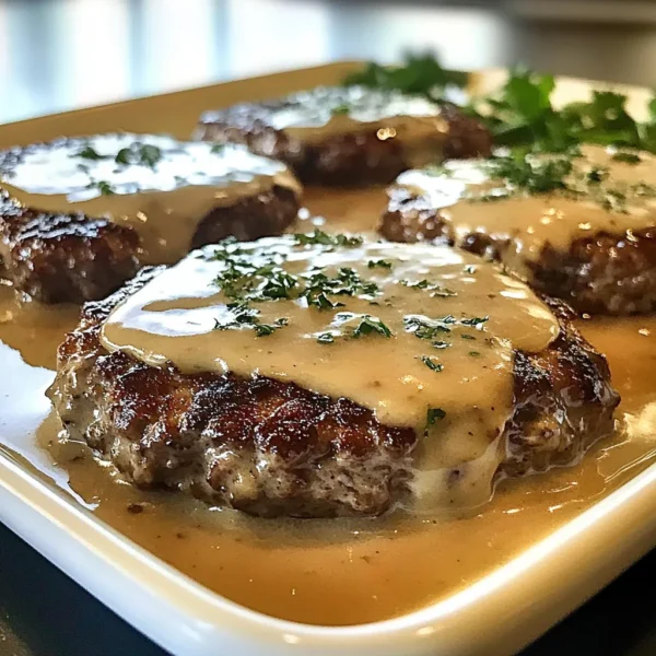 AMISH HAMBURGER STEAK BAKE