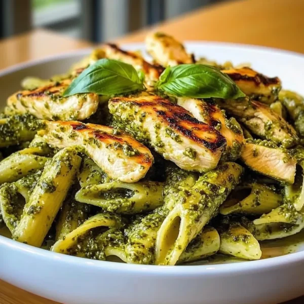 Basil Pesto Chicken Pasta