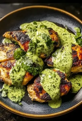 Best Peruvian Chicken with Creamy Green Sauce Recipe