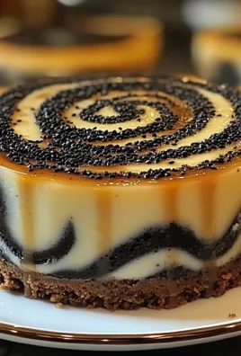 Black Sesame Vanilla Swirl Cake: A Unique Culinary Delight