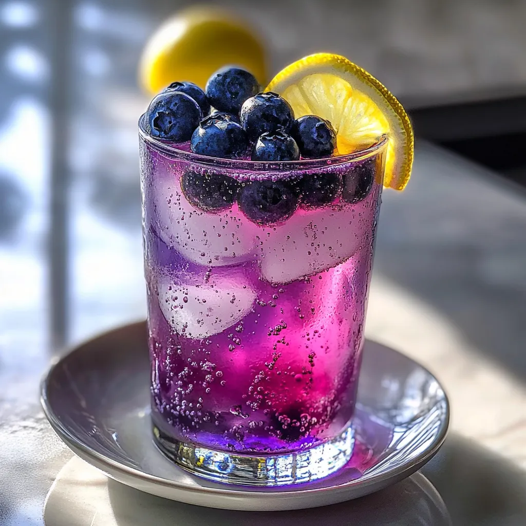 BLUEBERRY LEMONADE: IRRESISTIBLY REFRESHING SUMMER SIP