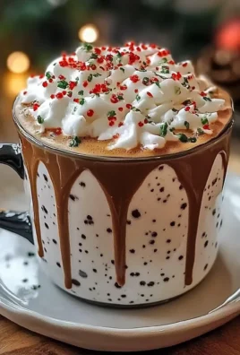 Boozy Peppermint Mocha Delight: A Festive Beverage for the Holiday Season