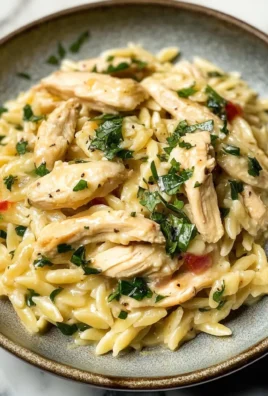BOURSIN ORZO WITH CHICKEN
