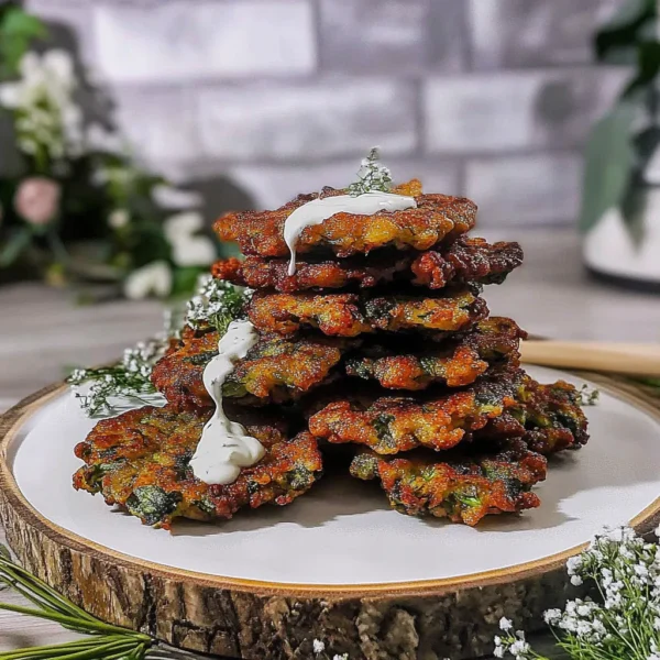 CHEESY CHARD FRITTERS