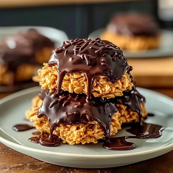 Chocolate Peanut Butter Haystacks