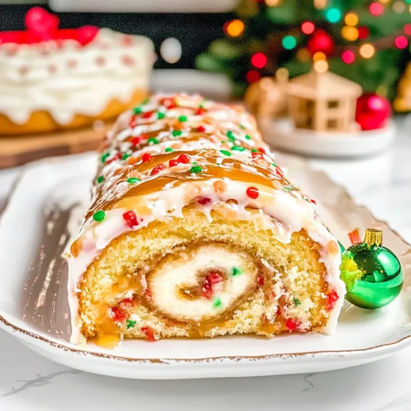 CHRISTMAS CAKE ROLL
