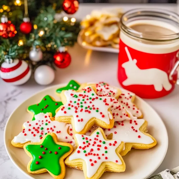 CHRISTMAS CUT OUT SUGAR COOKIES