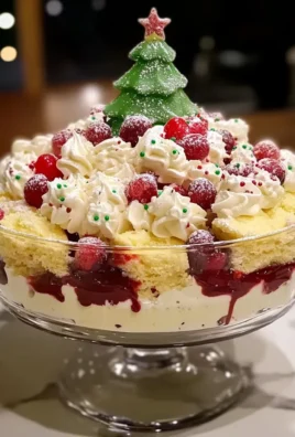 Christmas Tree Cake Trifle