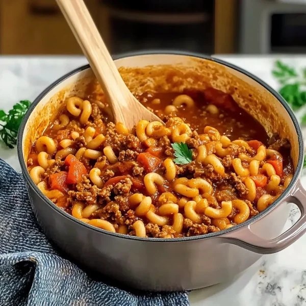 Classic Ground Beef Goulash