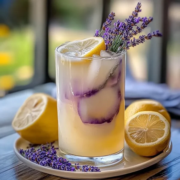 Coconut Lavender Lemonade Mocktail Recipe