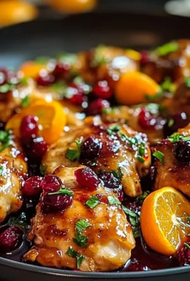 Cranberry Orange Chicken